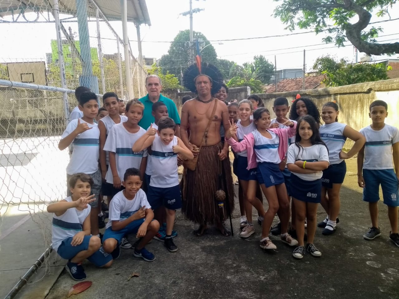 Alunos do quinto ano